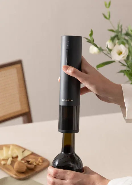 Destapador de Vino Eléctrico con Accesorios 4 en 1